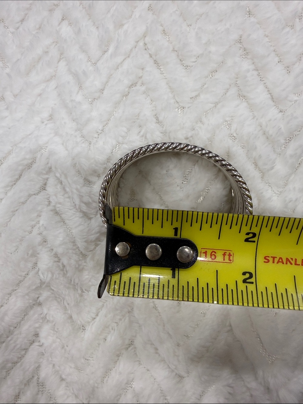 David Yurman Sterling Silver Multi-Row Cable & Banded Cuff Bracelet Authentic - Picture 11 of 11